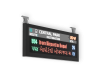 2 line Passenger Information Display APIS-160-2M