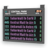 6 line Passenger Information Display APIS-160-6M