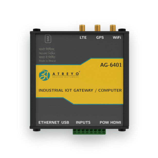 Industrial Computer – LTE IoT Gateway AG-6401
