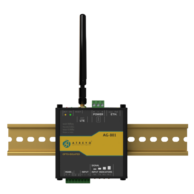 Modbus RTU gateway with LTE and GSM AG-801