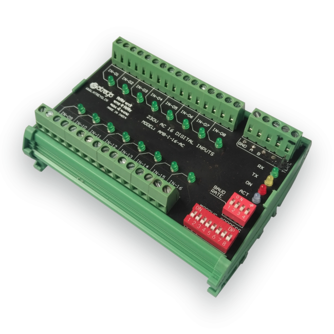 Input Extender with Modbus RTU AMB-16I