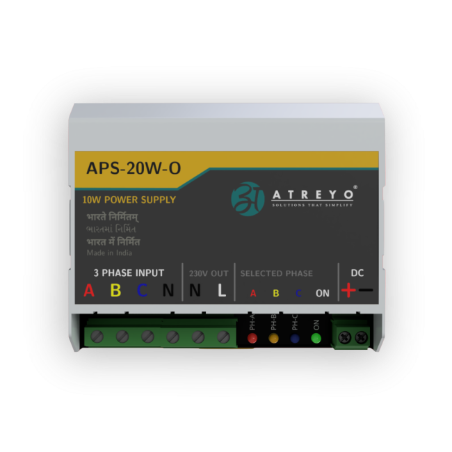 APS-20W-O, 3 phase power supply