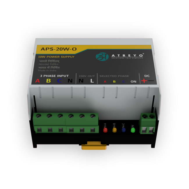 APS-20W-O, 3 phase power supply