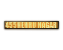 In bus passenger information display – front ABD-180