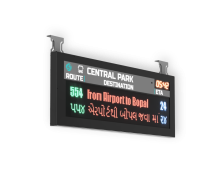 2 line Passenger Information Display APIS-160-2M