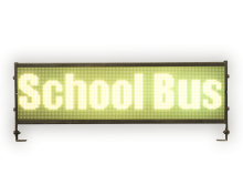 Bus Display with inbuilt controller and memory - BUS79